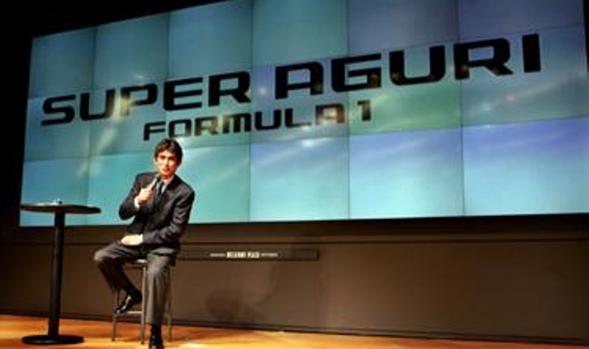 Aguri Suzuki.