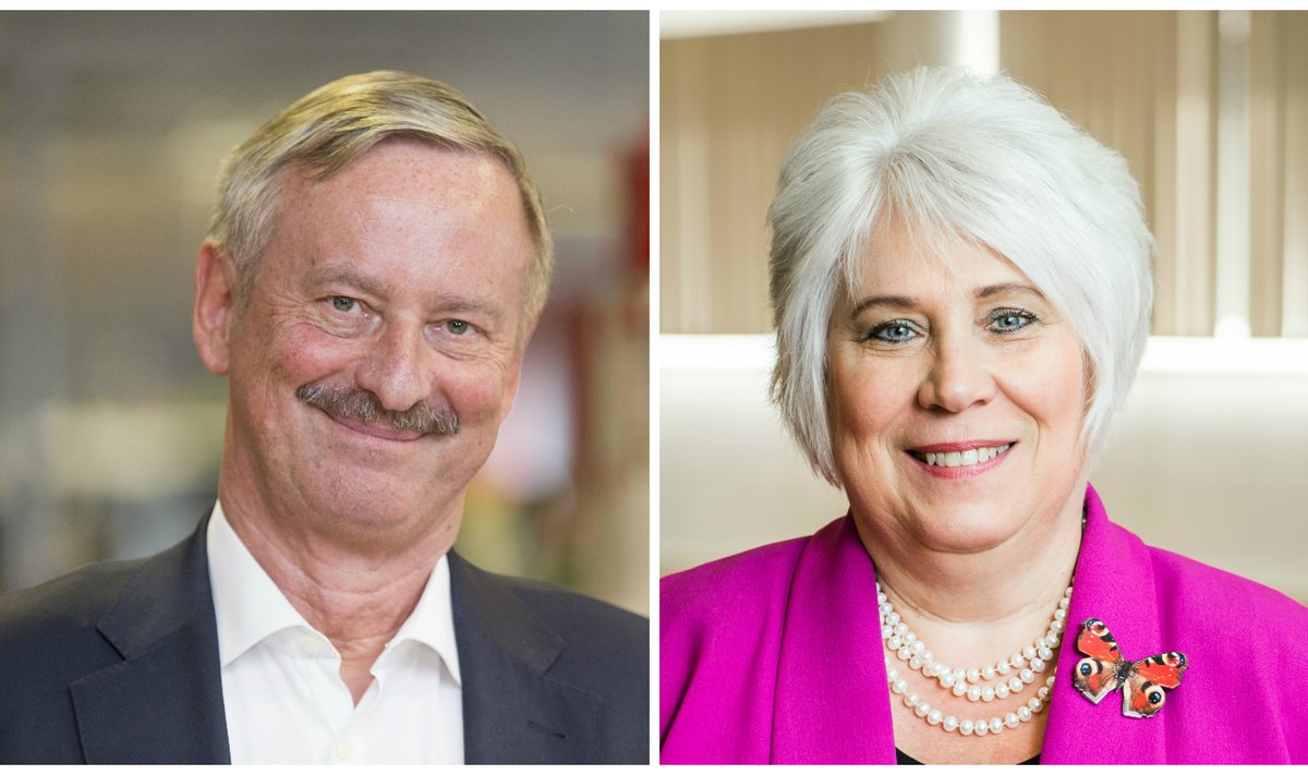Siim Kallas ja Marina Kaljurand
