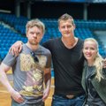 PUBLIKU VIDEO JA FOTOD: Juss Haasma, Ott Sepp ja Saara Kadak teevad kossumatšil näosaadet: korvpalli me siin ei mängi!