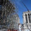 ФОТО: Первые снимки реставрационных работ в соборе Парижской Богоматери
