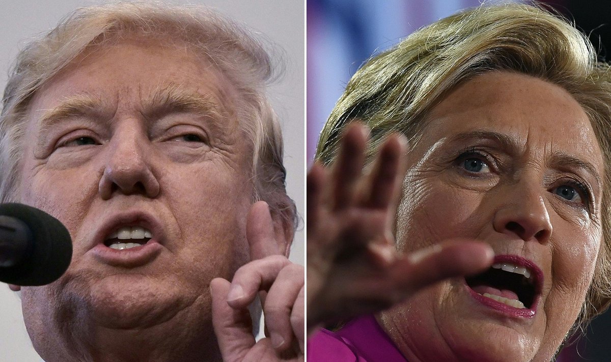 Donald Trump, Hillary Clinton