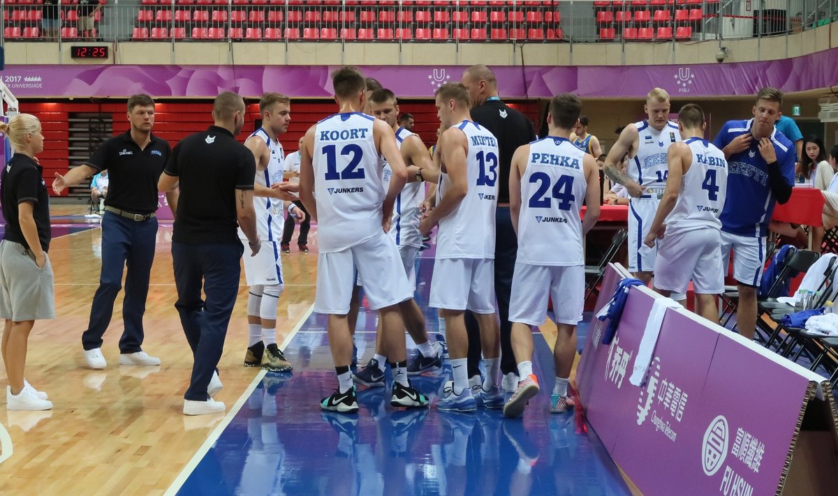 Universiaadi korvpalliturniir Eesti - Rumeenia
