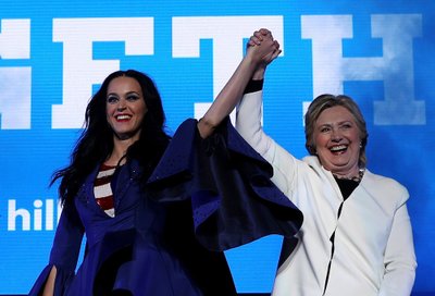 Hillary Clinton, Katy Perry