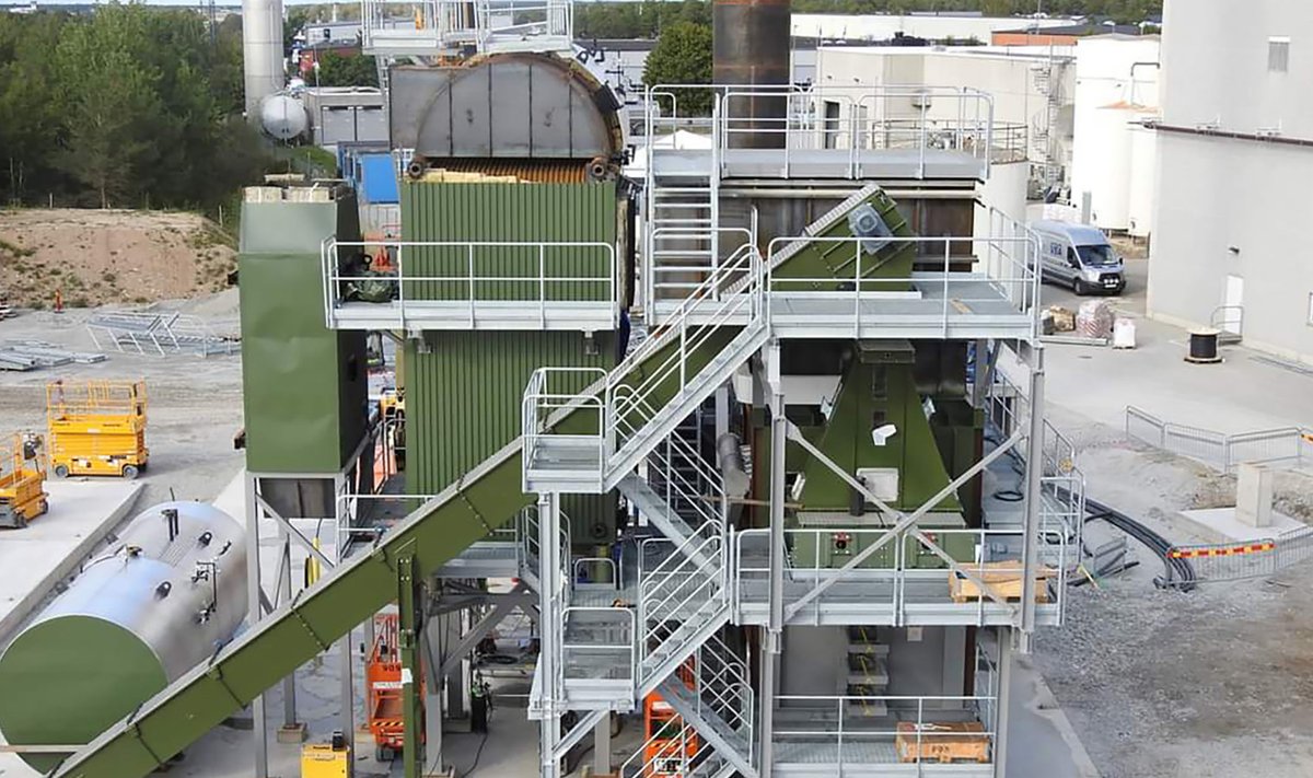 Arla 8MW autukatlamaja ehitus 2020. aastal