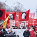 Berliini kommunistide marsil lehvitati DNR-i lippu ja nõuti lääne maatasa tegemist