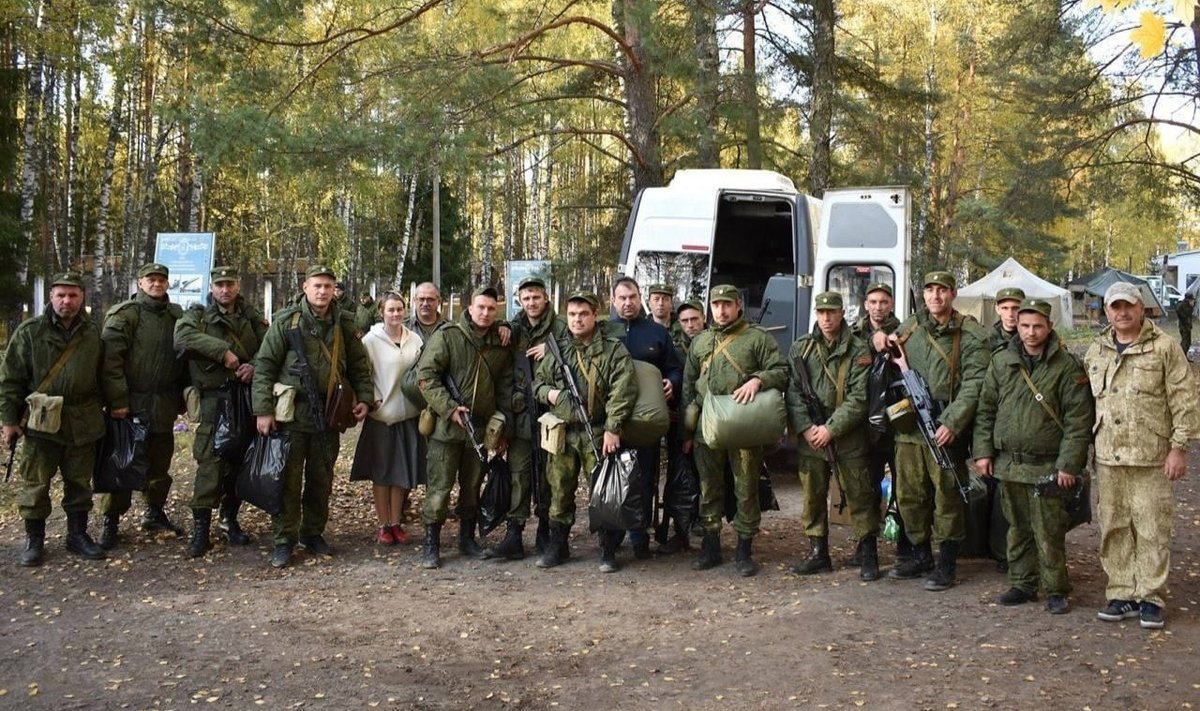 Мобилизованные в Калужской области