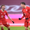REUTERSI VIDEO | Raskesse seisu jäänud Bayern kõmmutas teisel poolajal viis vastuseta väravat
