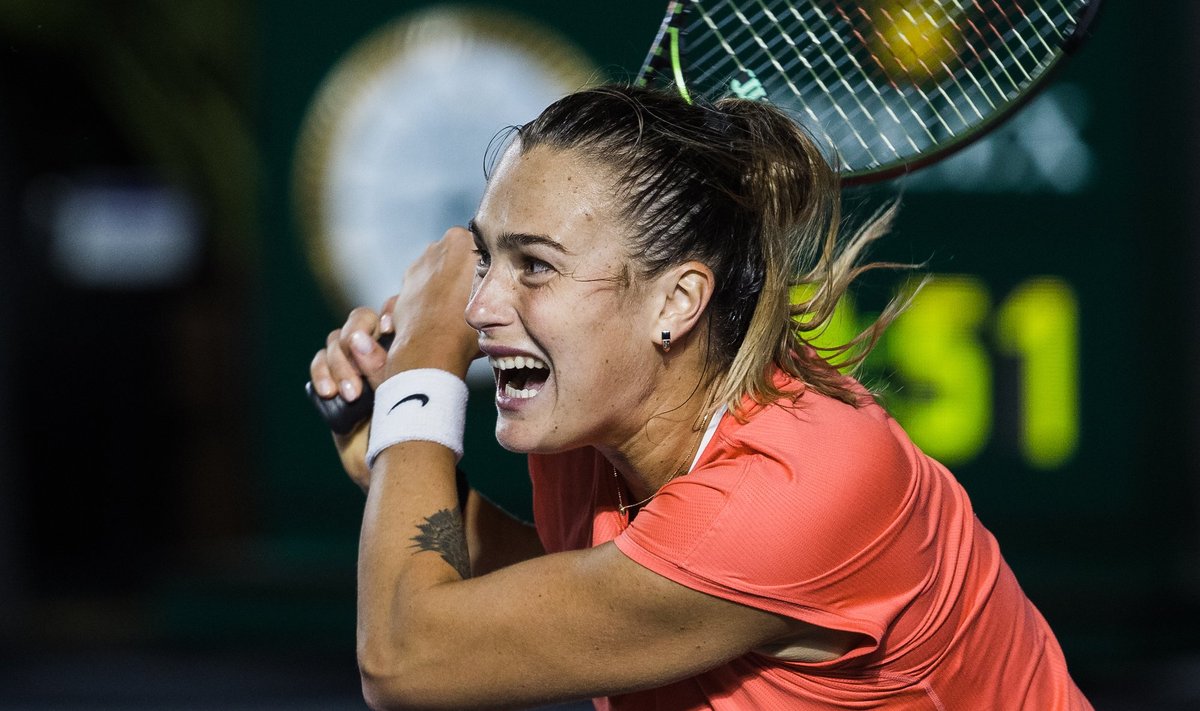 Valgevenelanna Arina Sabalenka WTA Guadalajara finaalturniiril