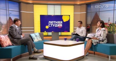 Бывший депутат Рийгикогу Ольга Иванова этим летом две недели была соведущей в передач ETV+ ”Летняя студия”