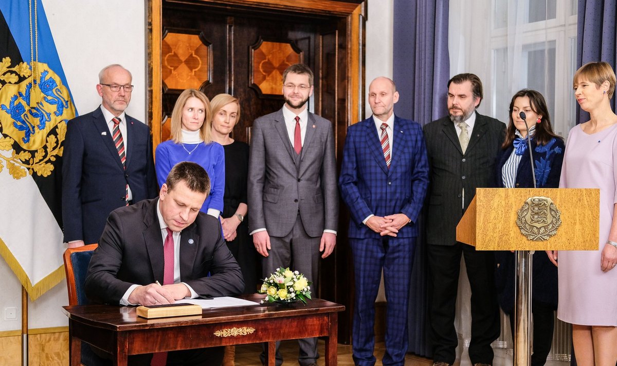 Peaminister Jüri Ratas allkirjastas teadusleppe.