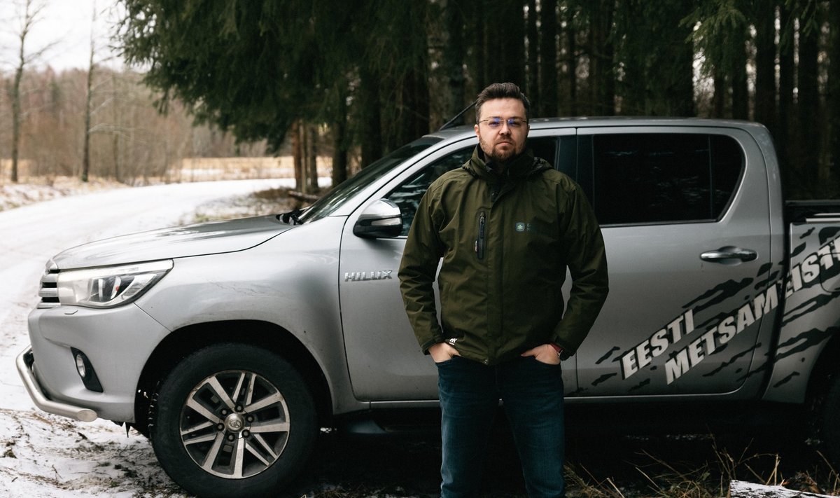 Eesti Metsameistri juhatuse liige Tauno Trink