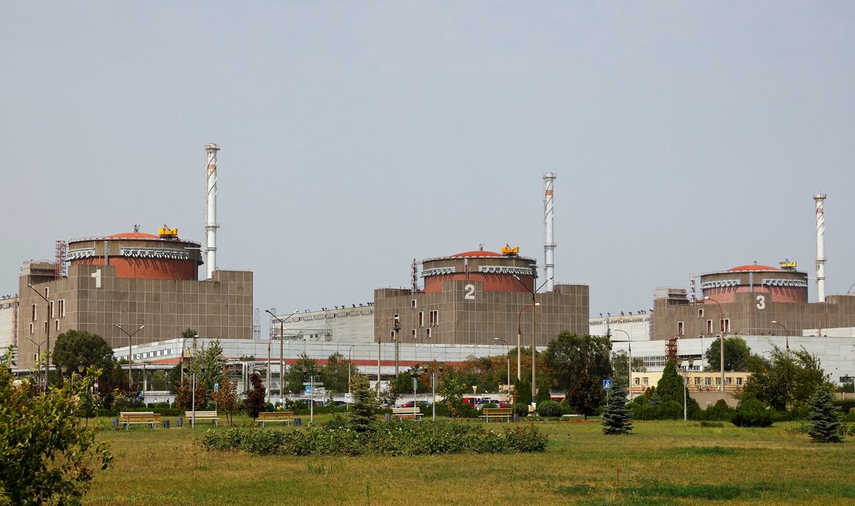 Venelaste poolt vallutatud Zaporižžja tuumaelektrijaam Ukrainas on Euroopa suurim.