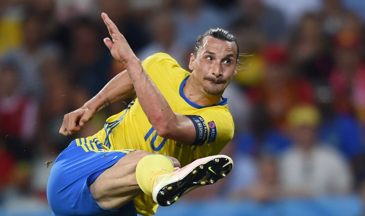 Zlatan Ibrahimovic.