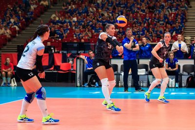 Võrkpalli EM-finaalturniir Eesti vs Horvaatia