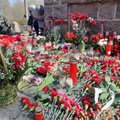 ФОТО | Георгиевские ленты появились у памятника в Кохтла-Ярве, но быстро исчезли