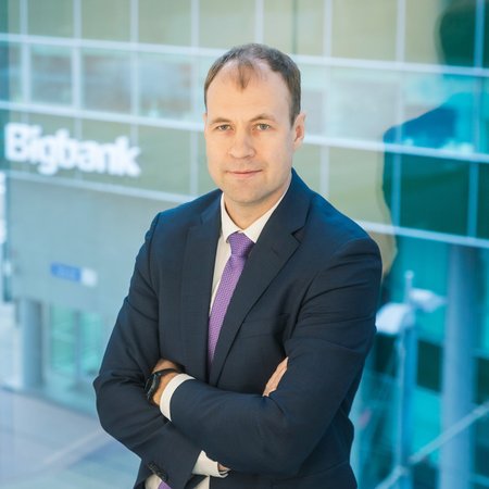 Bigbanki juhatuse liige ja ettevõtete panganduse valdkonna juht Ingo Põder 