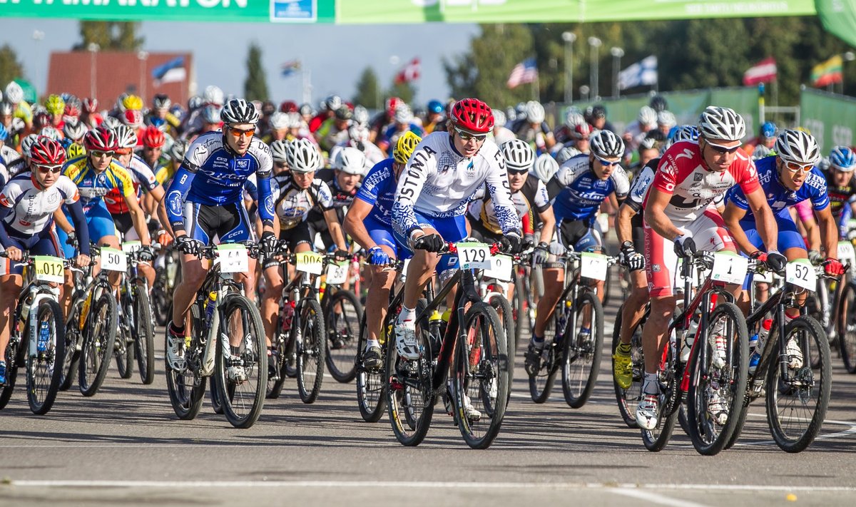 Tartu Rattamaratonil osales kokku üle 8100 ratturi - Delfi Sport