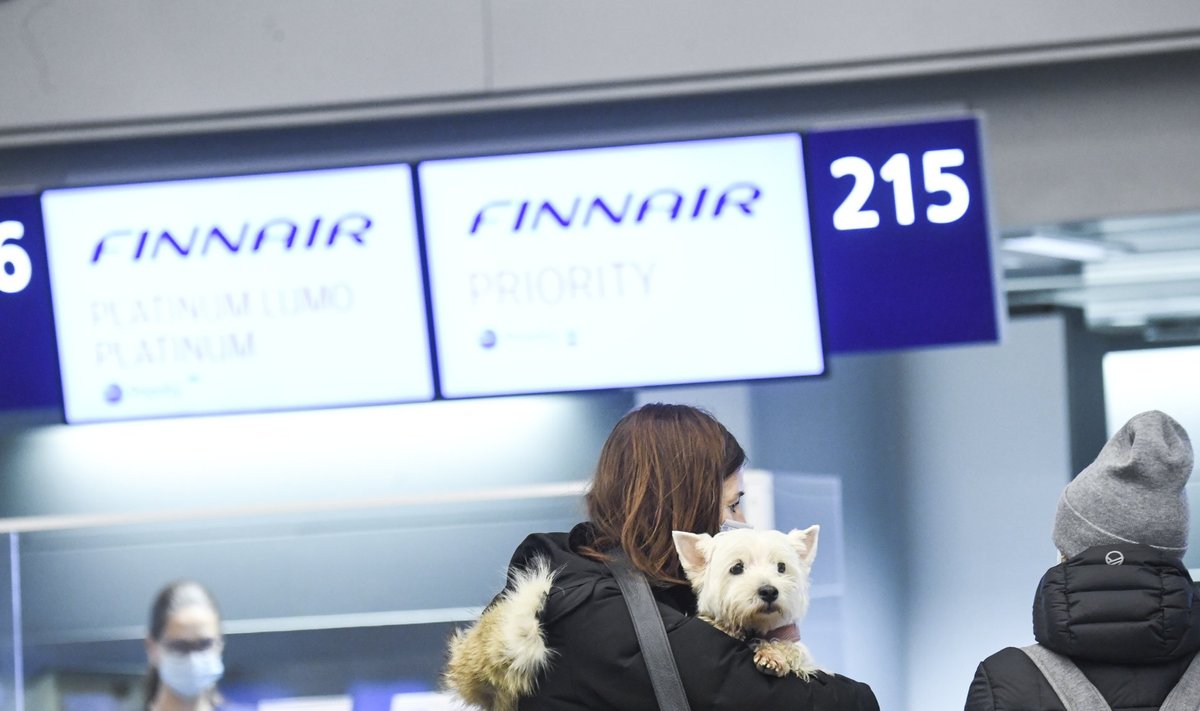 Finnair lendab kaks või kolm korda päevas Eesti ja Soome vahet.