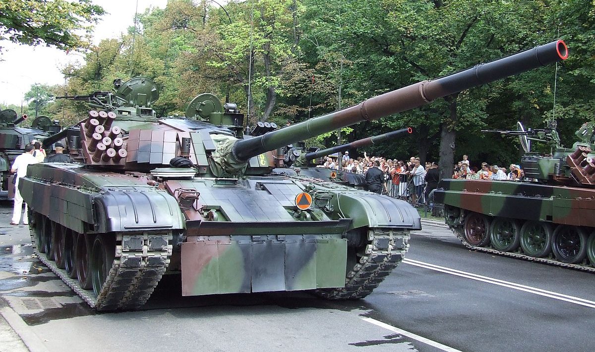 PT-91 Varssavis paraadil