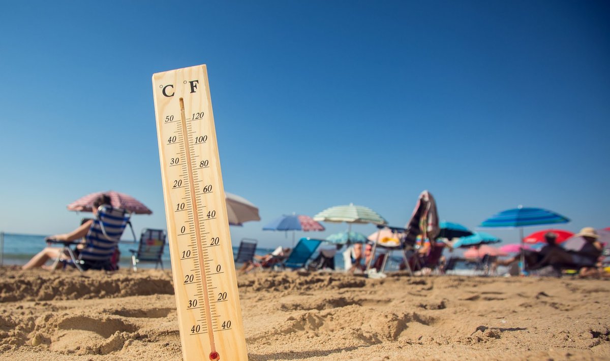 Päevane kuumus kerkib reedel kuni 33°ni