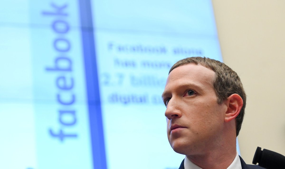 Facebooki juht Mark Zuckerberg.