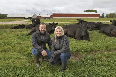 "Meil on ilusad loomad, majandame mahedalt, on korralik kari – tänu sellele on meid märgatud. Oleme ka tõunäitustelt saanud häid kohti,“ teatavad Valgamaa lihaveisekarjakasvatajad Tiina ja Ivo Tomson.