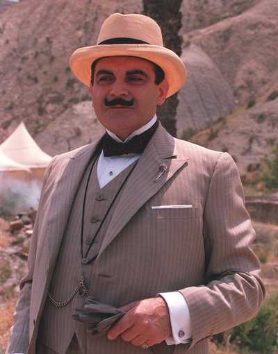 David Suchet Hercule Poirot'na