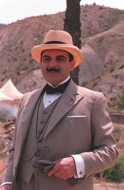 David Suchet Hercule Poirot'na