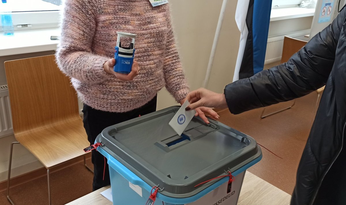 В Нарве сегодня, 5 марта, работает 8 избирательных участков