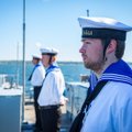 ФОТО: В морском параде в честь Дня победы в Таллиннском заливе приняли участие семь судов