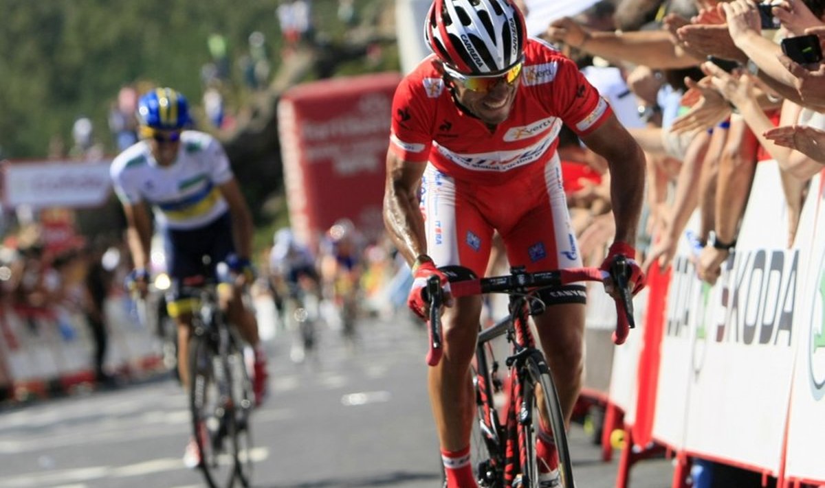 Joaquin Rodriguez sõitis lõputõusul Alberto Contadorilt eest ära ja võttis etapivõidu.