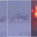 VIDEO | Hetk, mil kaugpommitaja maandumisel pooleks laguneb ja plahvatab