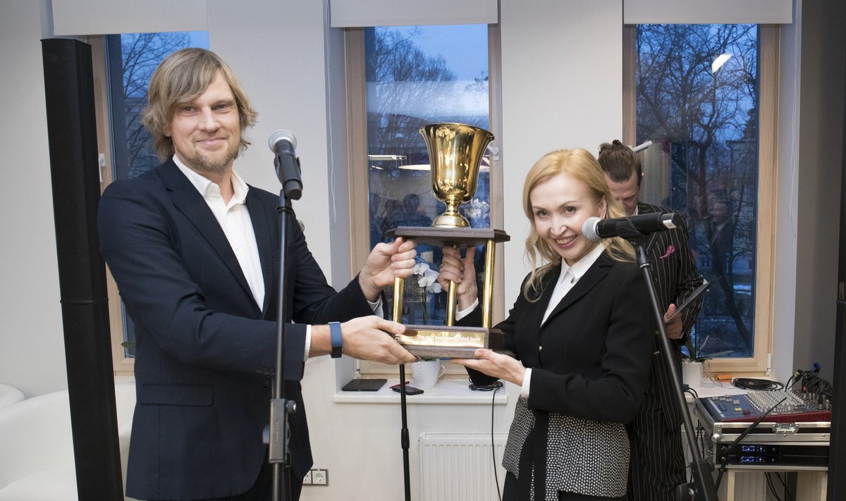 Sofia Kirsimaa Citadele panga uue kontori avamisel