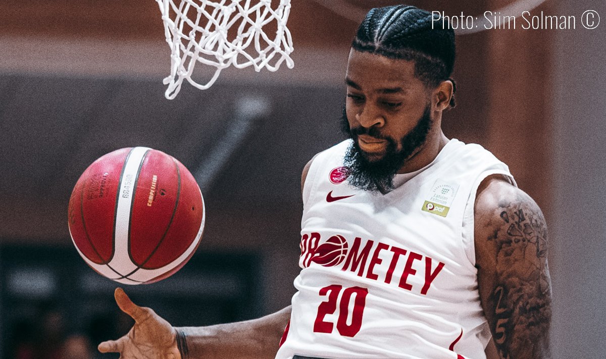 BC Prometei mängumees Dalenta Jamorel Stephens.