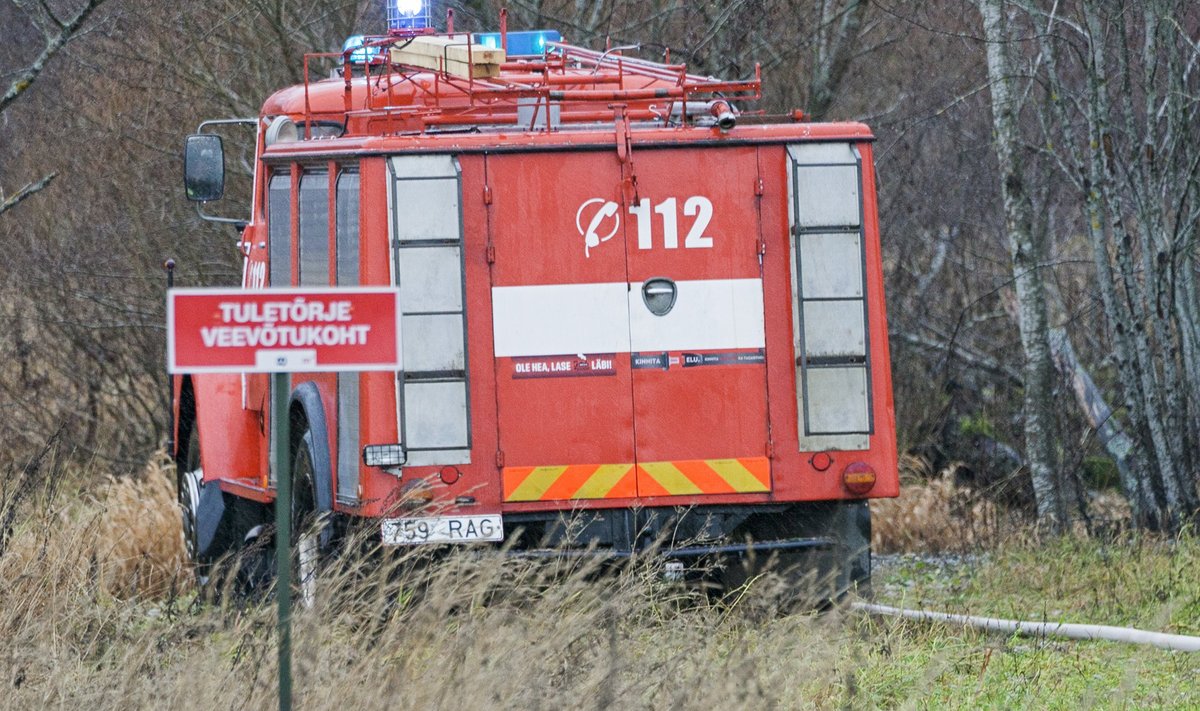 Päästjatel peab olema kustutusveele kiire ligipääs.