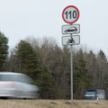 Esmaspävast alandati maanteedel lubatud sõidukiirust. 100 ja 110 km/h kiirused ei ole enam lubatud