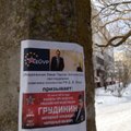 Feik ja provokatsioon? Vene saatkonda ärritab Vene valimistel Putini oponenti toetama kutsuv plakat