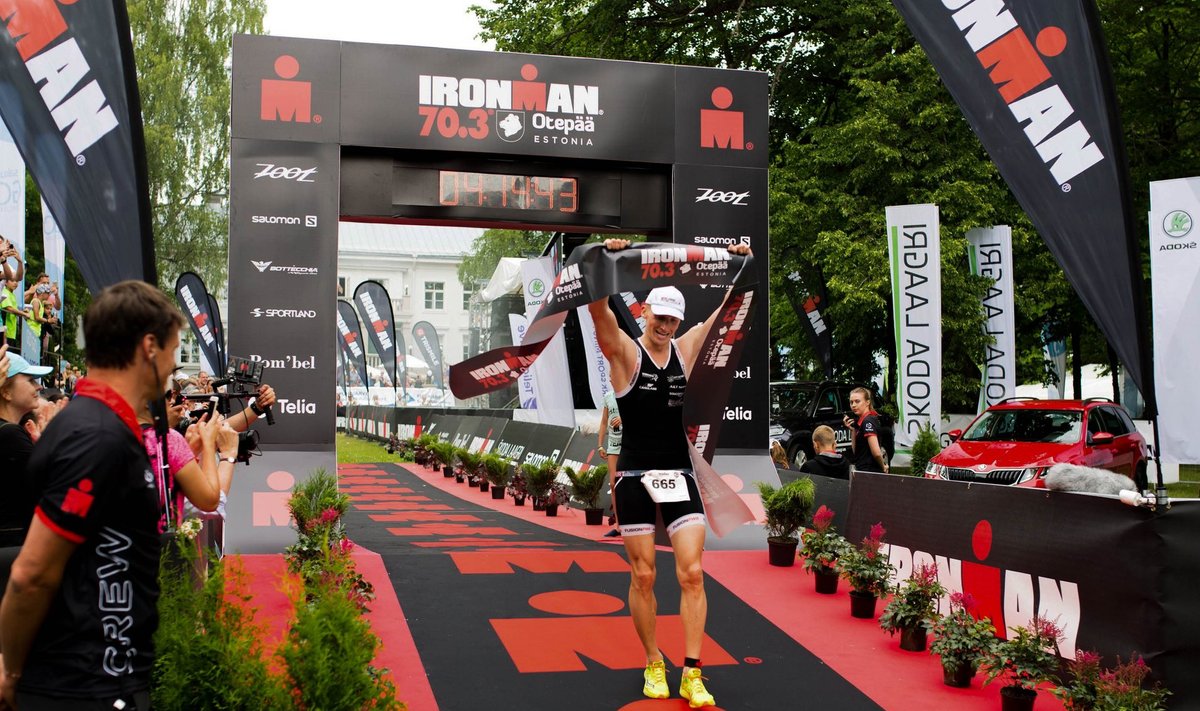 Laupäeval toimus IRONMAN 70.3 Otepää poolpikk triatlon, mille võitis Pirmin Tamm.