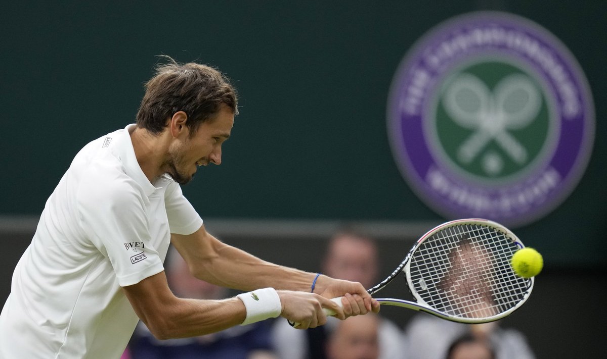 Venelane Daniil Medvedev 2021. aasta Wimbledoni turniiril