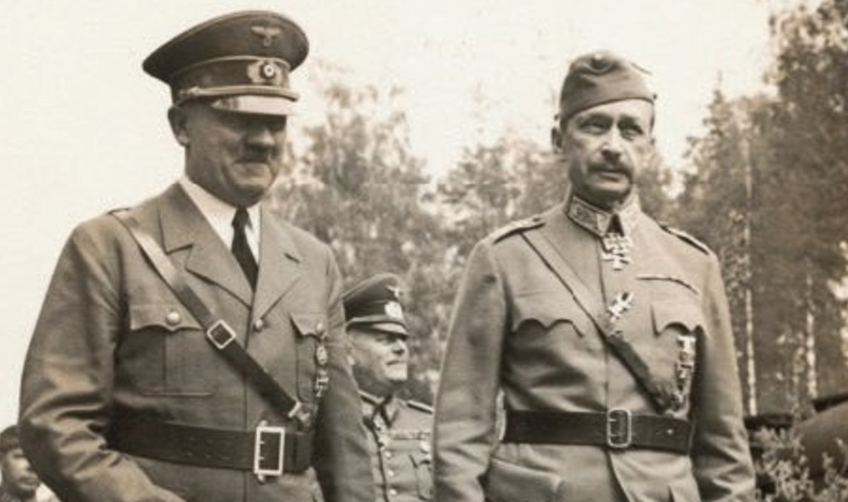 Hitler ja Mannerheim. 