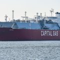 Двухмесячный запас газа для Эстонии прибыл из США в Клайпеду