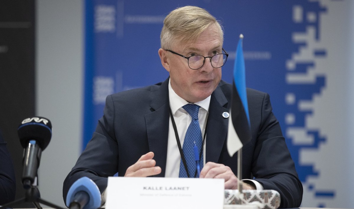 Kaitseminister Kalle Laanet