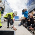 FOTOD: Eesti ärimaailma tipud saabusid Tallinna uue kõrghoone nurgakivi panekut tunnistama