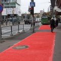 Красный ковер в Таллинне: топ-6 недостатков новых "велодорожек"