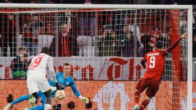 BLOGI | Bayern küttis seitse väravat, Lewandowskilt ajalooline kübaratrikk, Liverpool pääses napilt