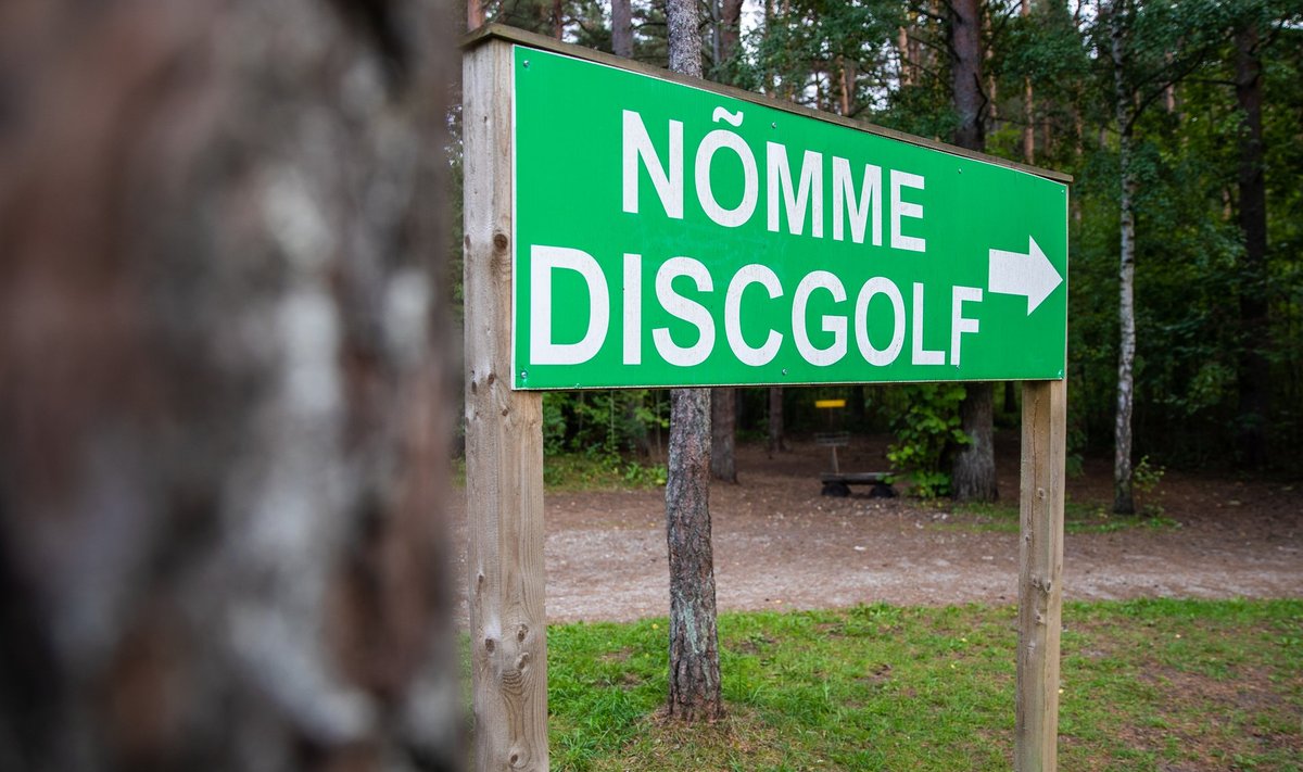 Discgolf.