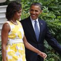 Hääbuv roosiline pereidüll?! Michelle Obama postitas isadepäeval Instagrami oma meest igatseva pildi