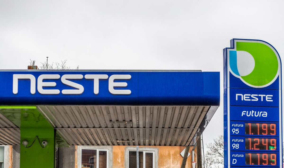 Neste tankla 2020. aastal.