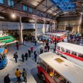 В Таллинне открылась выставка редких ретро-автобусов
