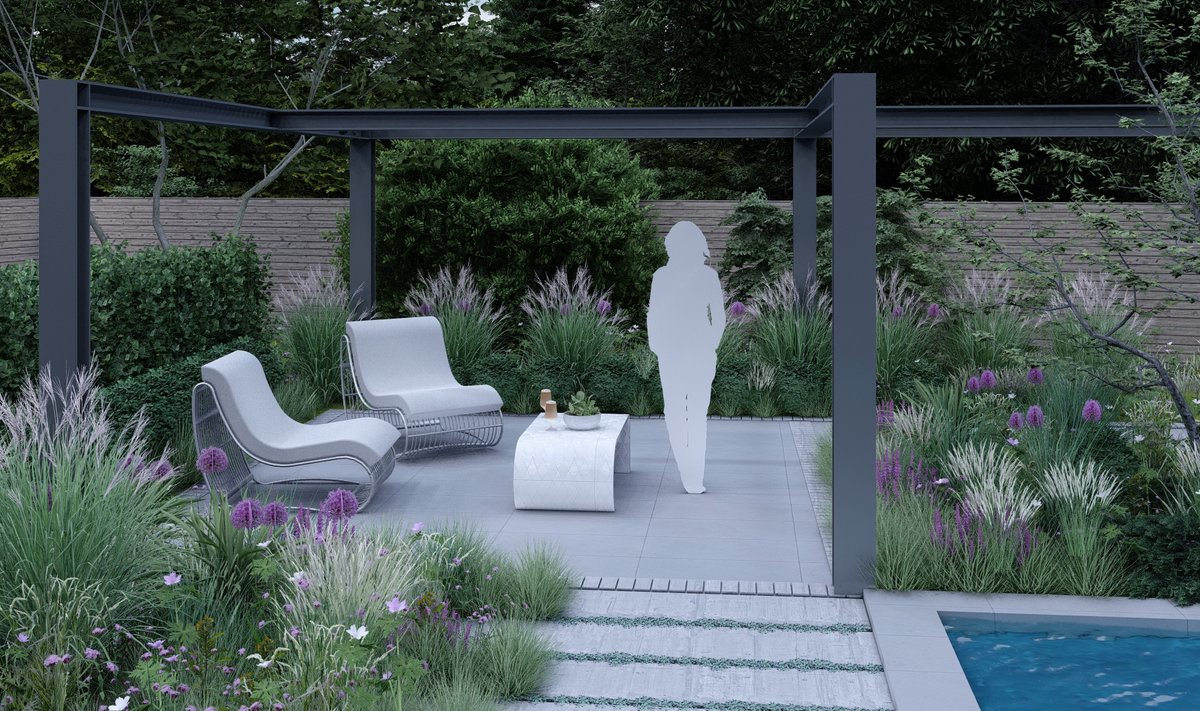 Hea aiakujundaja suudab 3D visualiseeringuga kliendile tema tulevase aia silme ette tuua.